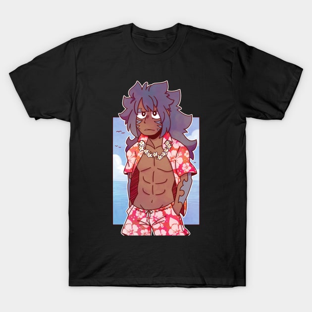 Hawaiian shirt Acnologia T-Shirt by Dragnoodles